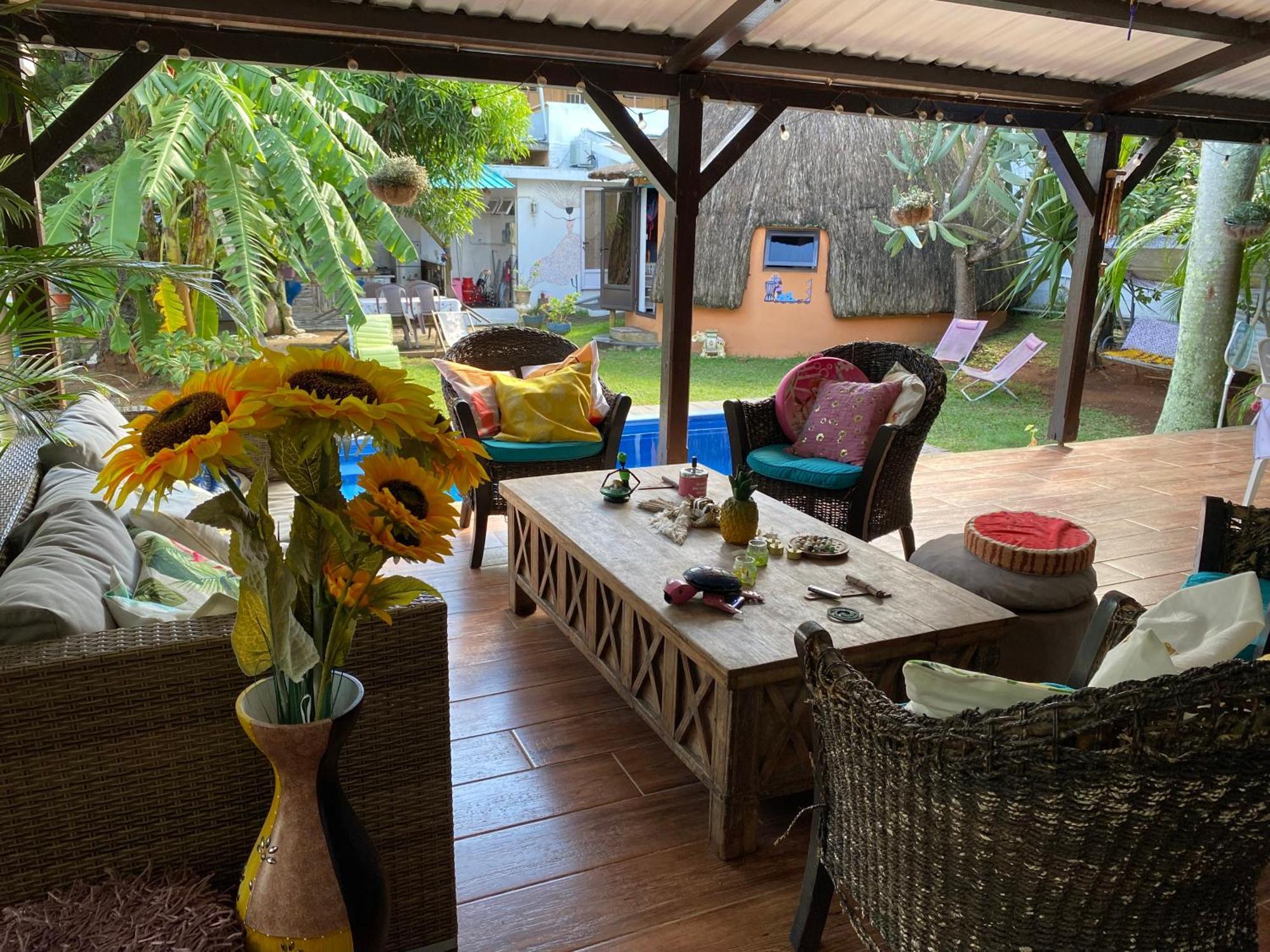 Cazhibiscus Acomodação com café da manhã Trou aux Biches Exterior foto