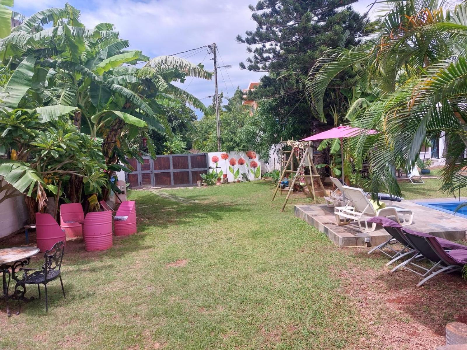 Cazhibiscus Acomodação com café da manhã Trou aux Biches Exterior foto
