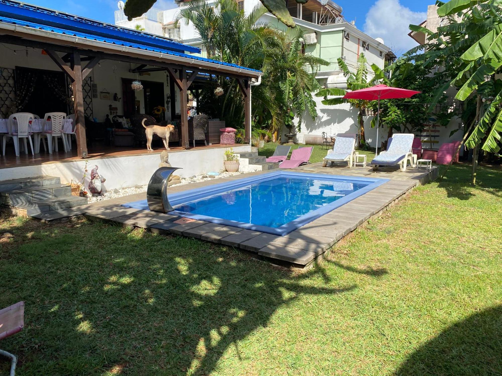 Cazhibiscus Acomodação com café da manhã Trou aux Biches Exterior foto